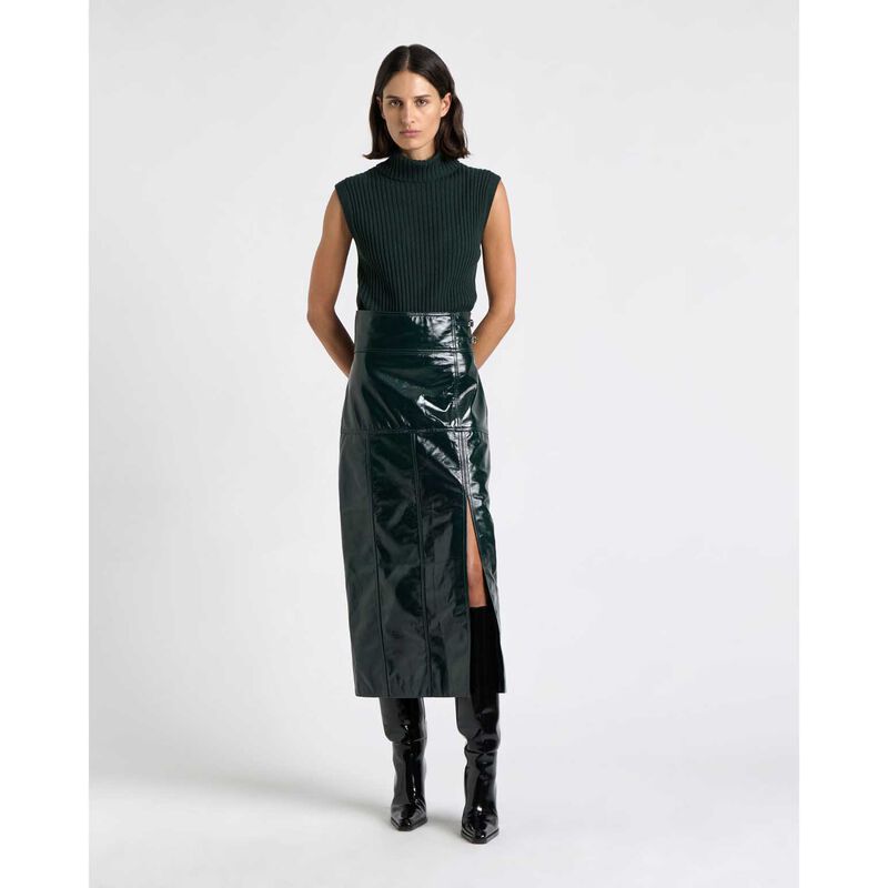 Cue Merino Roll Neck Tank image number 7